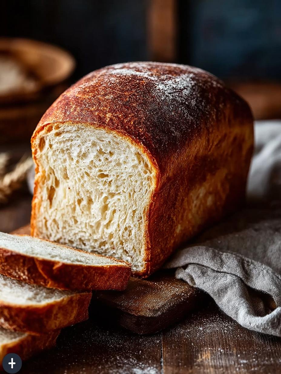 Delicious Sourdough Discard Sandwich Loaf Recipe - Sourdough Discard Sandwich Loaf - main visual representation