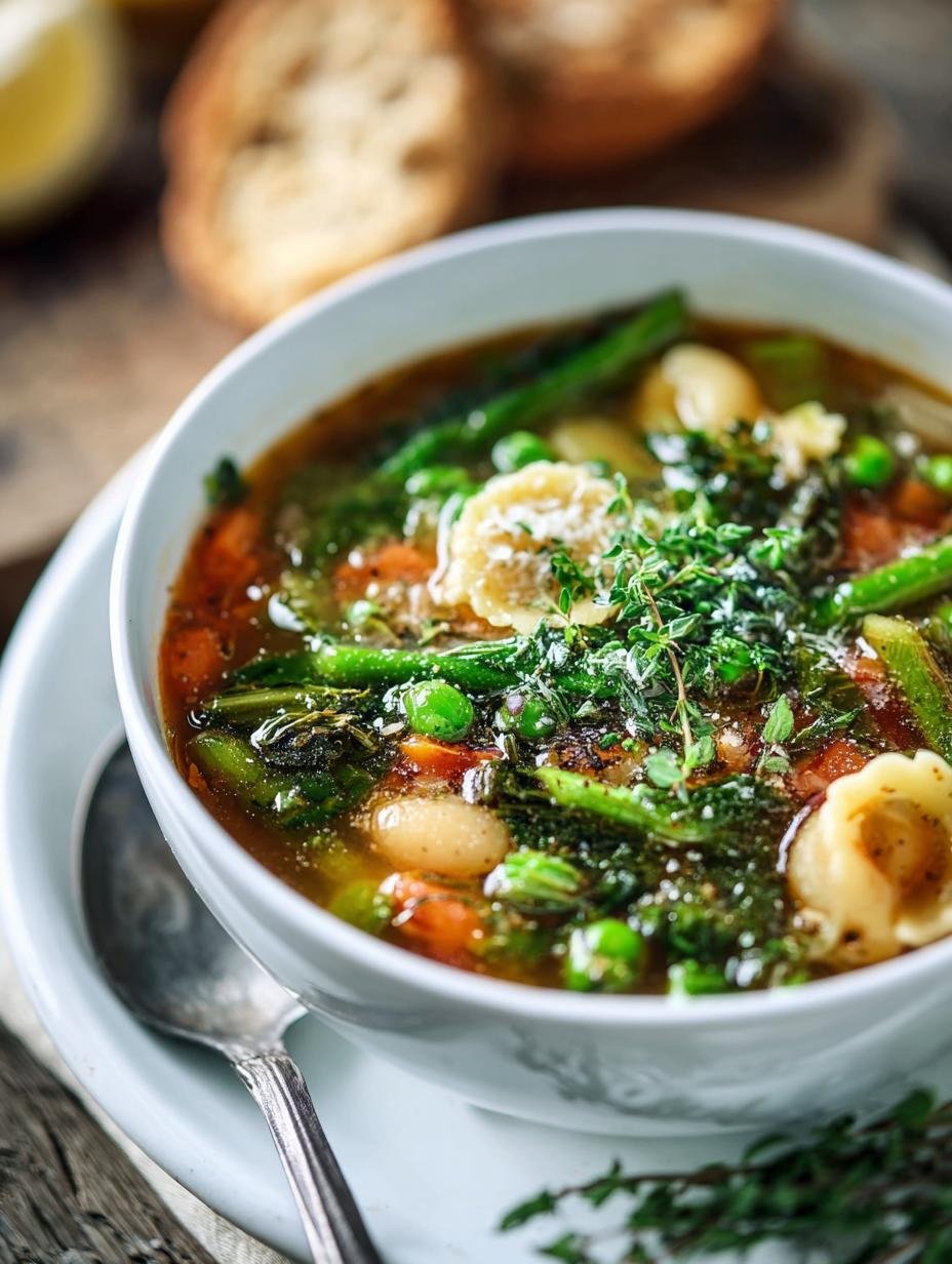 Spring Minestrone Soup: 10 Reasons to Love This Dish - Spring Minestrone Soup - main visual representation