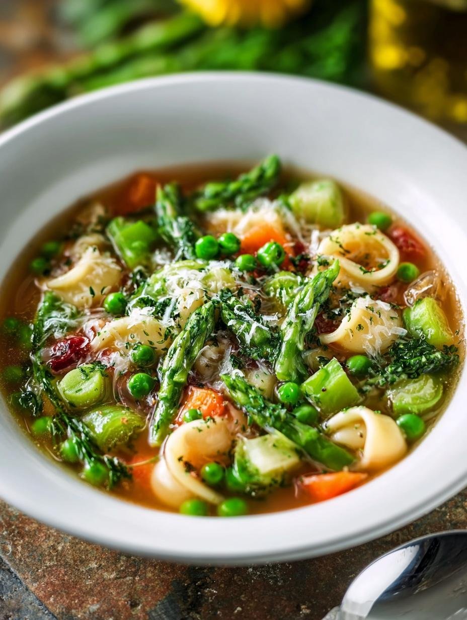 Spring Minestrone Soup: 10 Reasons to Love This Dish - Spring Minestrone Soup - additional detail