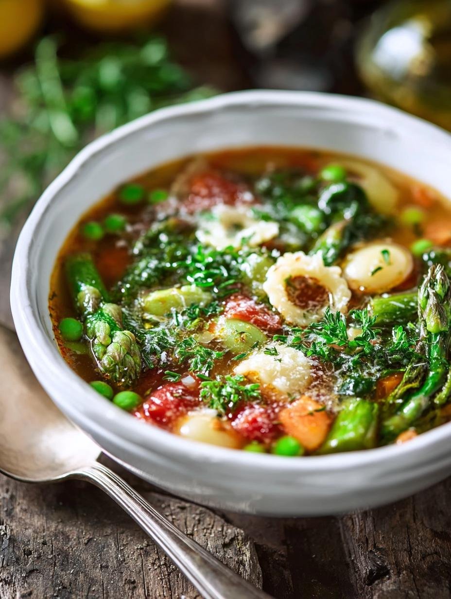 Spring Minestrone Soup