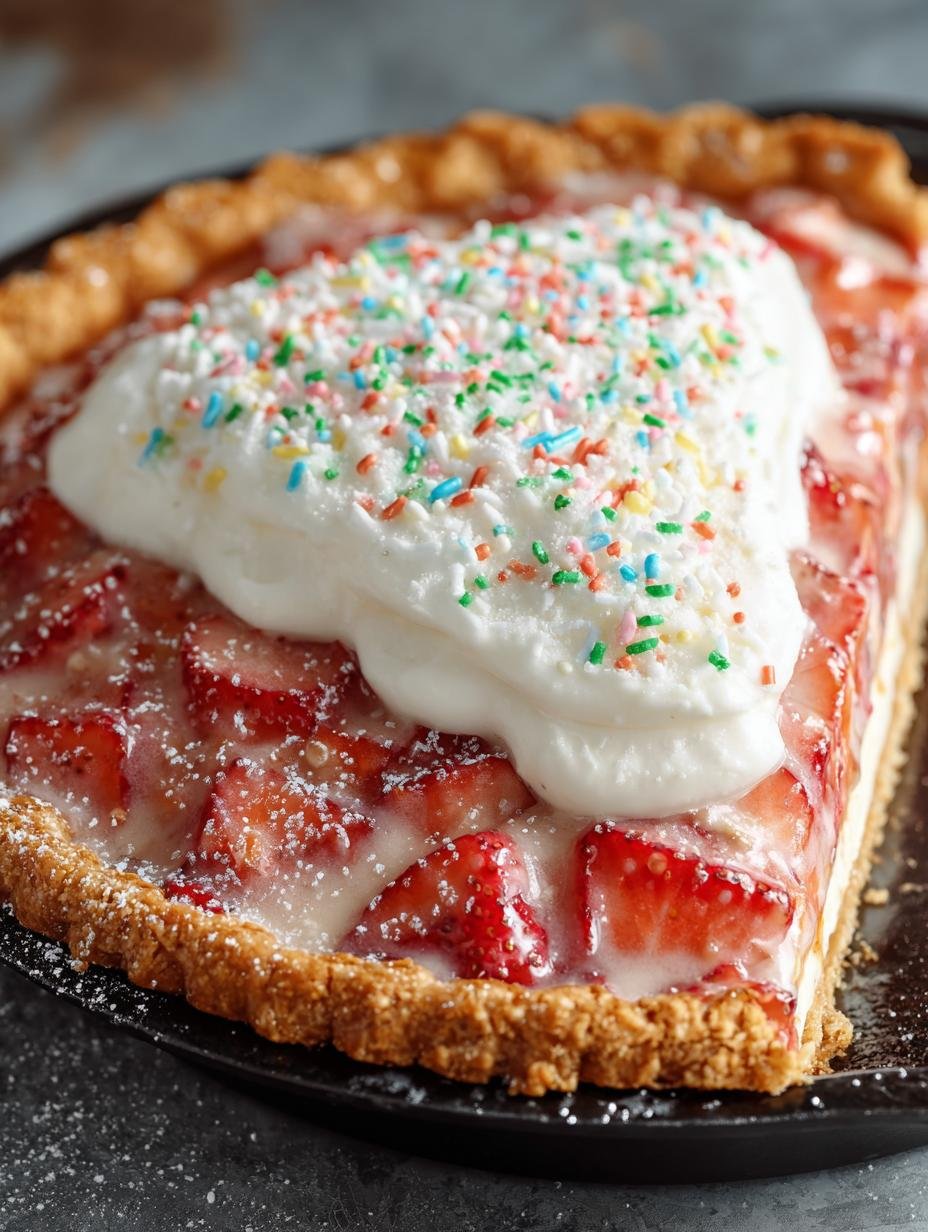 Delicious Strawberry Pop Tart Pie Recipe You Must Try - Strawberry Pop Tart Pie - main visual representation