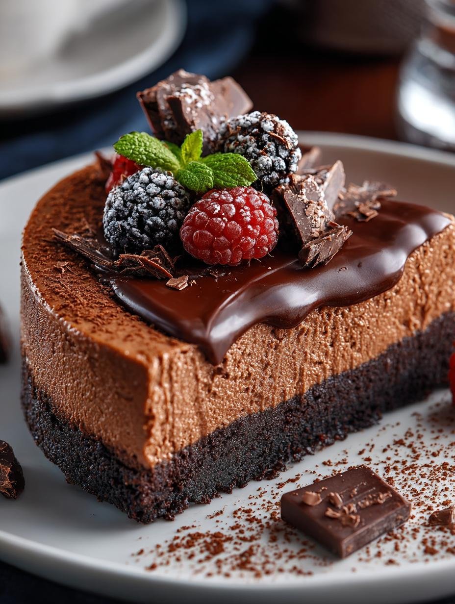 Triple Chocolate Cheesecake: 5 Layers of Pure Indulgence