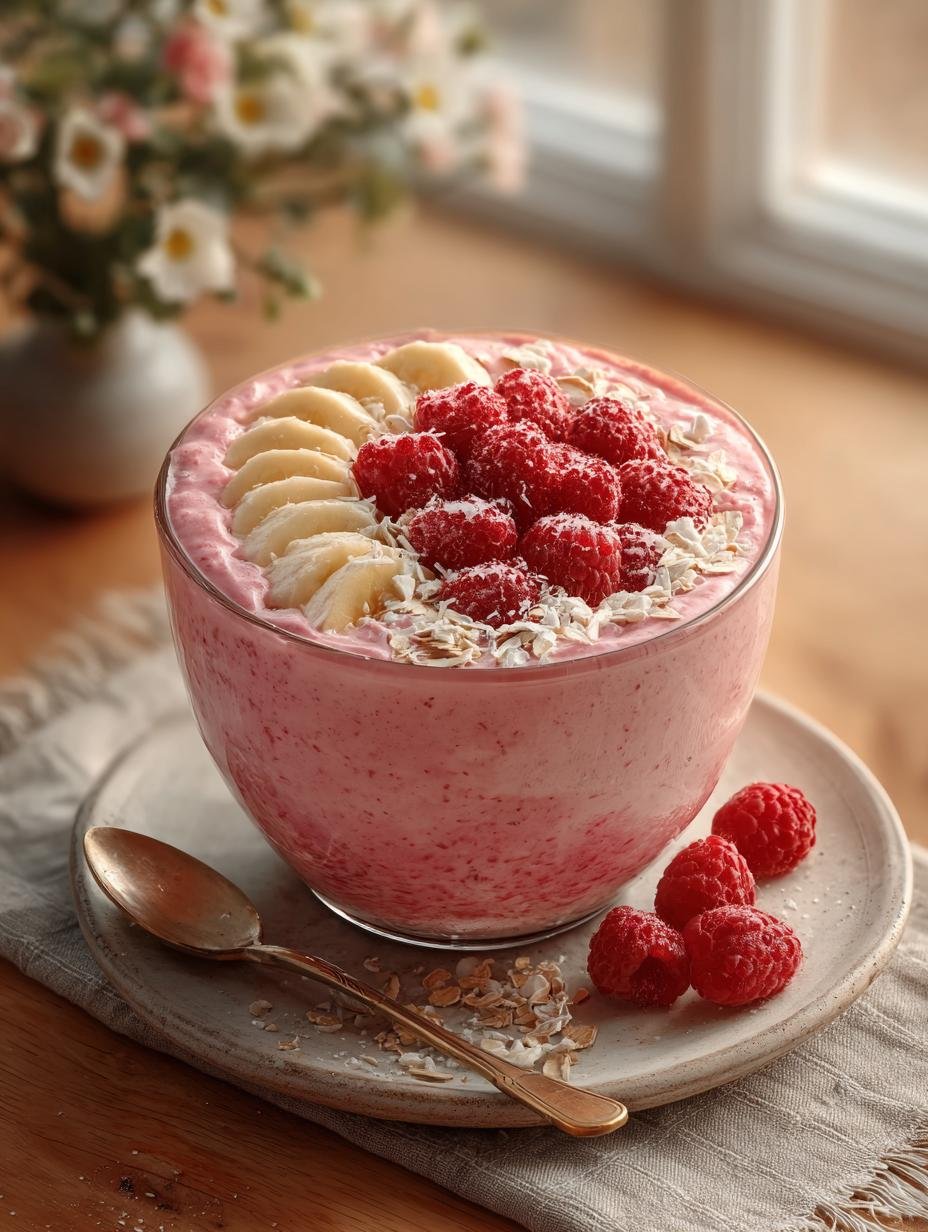 Ultimate Tropical Raspberry Smoothie: 5 Reasons to Love It - Tropical Raspberry Smoothie - additional detail