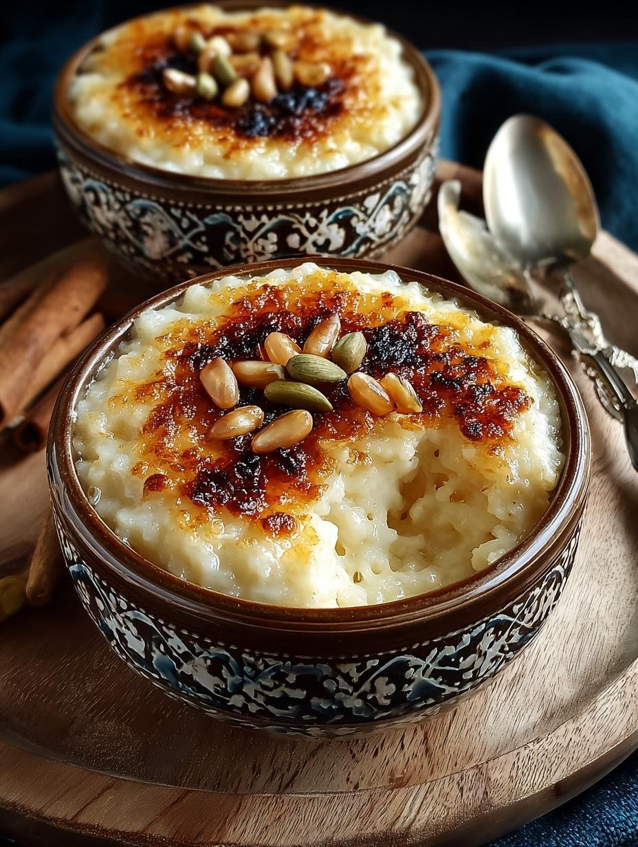 Turkish Rice Pudding Oven