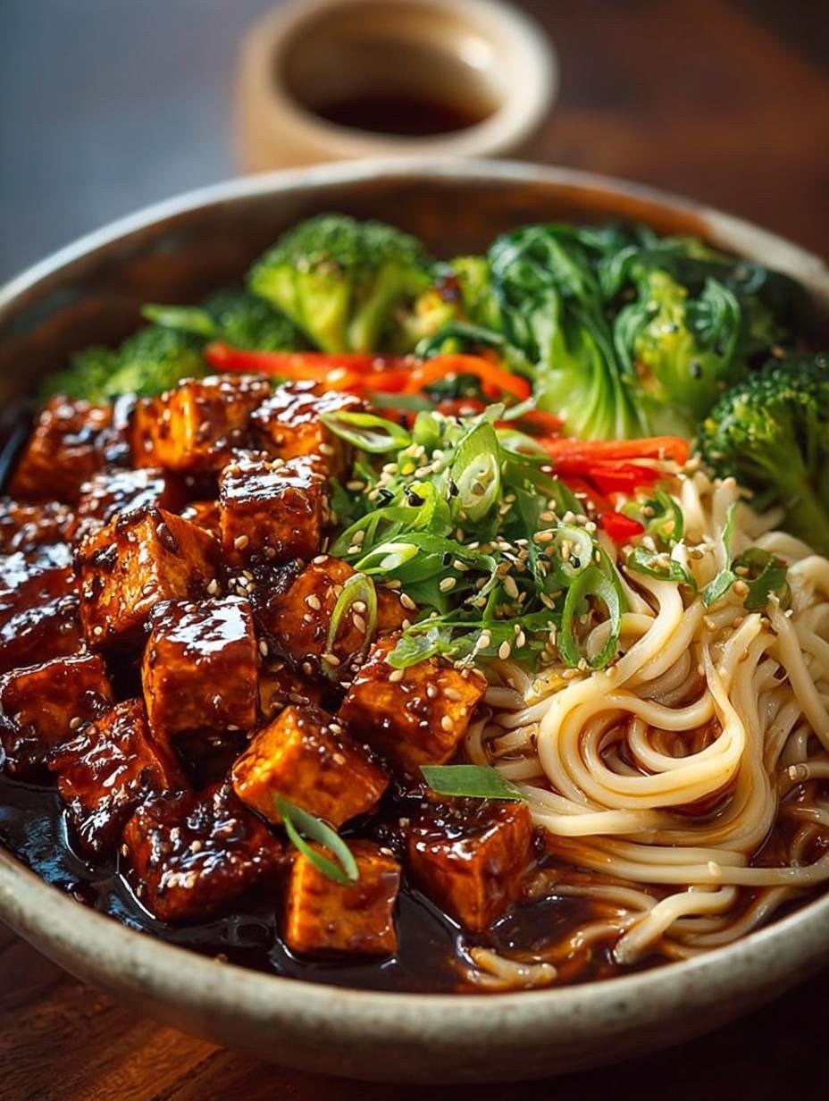 Vegan Teriyaki Noodle Bowl: 5 Reasons You'll Love It - Vegan Teriyaki Noodle Bowl - main visual representation