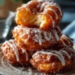 Warm Baked Apple Fritters