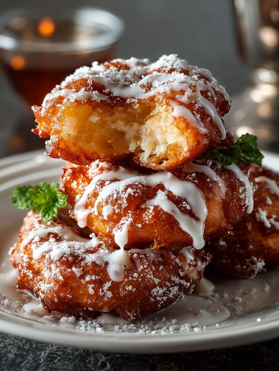Warm Baked Apple Fritters: 12 Cozy Delights - Warm Baked Apple Fritters - additional detail