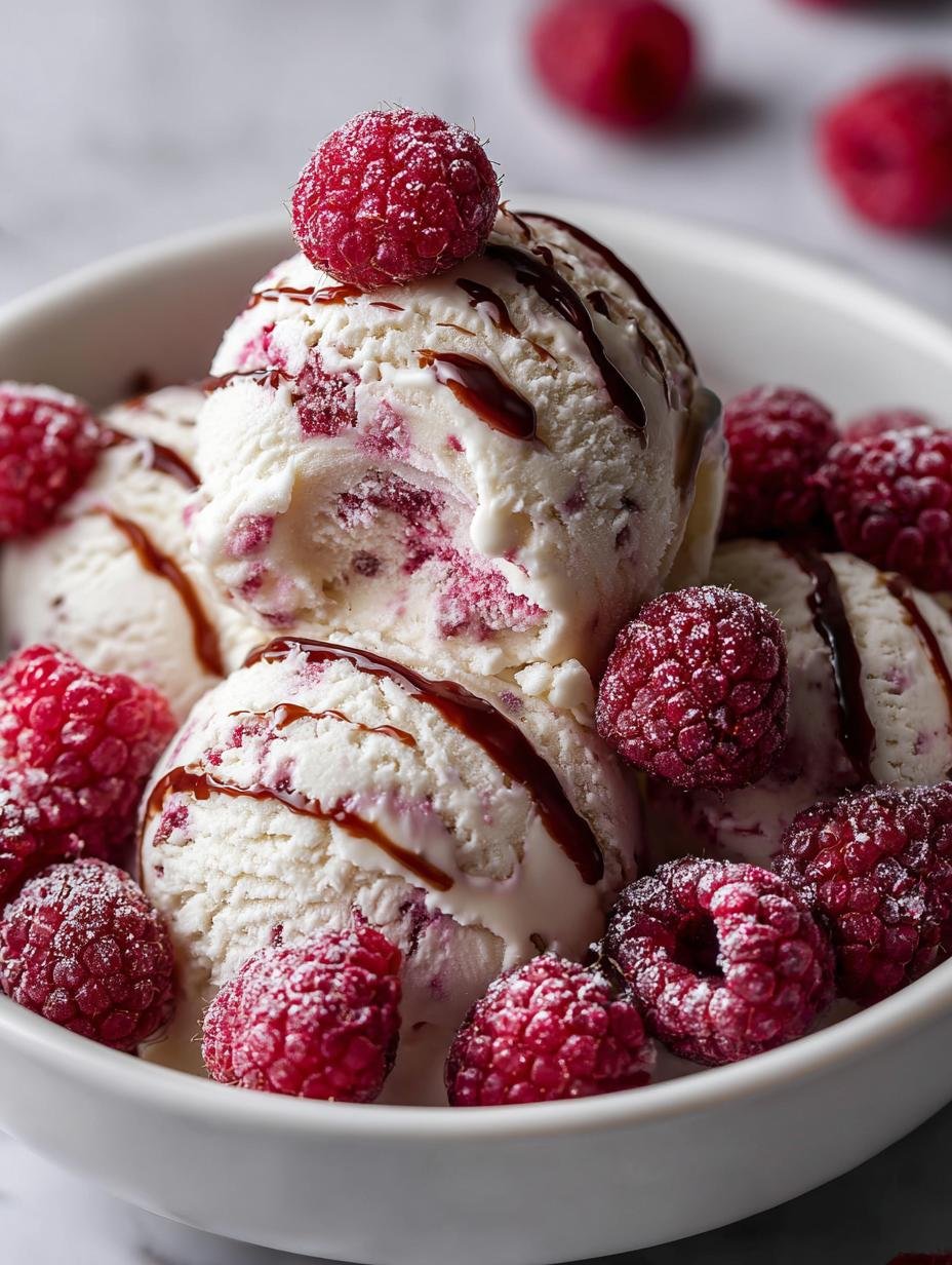 Delicious White Chocolate Raspberry Protein Ice Cream Recipe – bakerslider