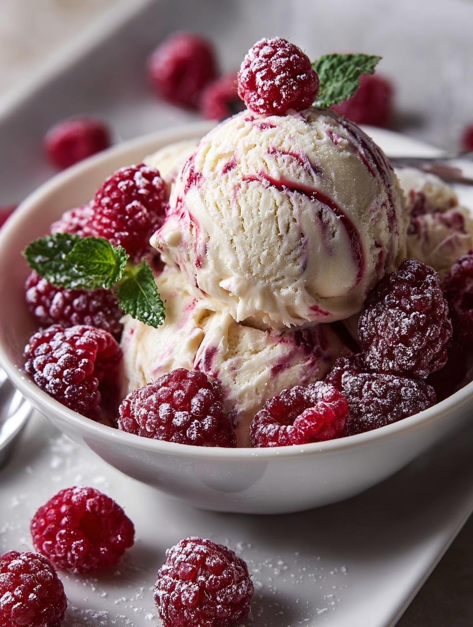 Delicious White Chocolate Raspberry Protein Ice Cream Recipe