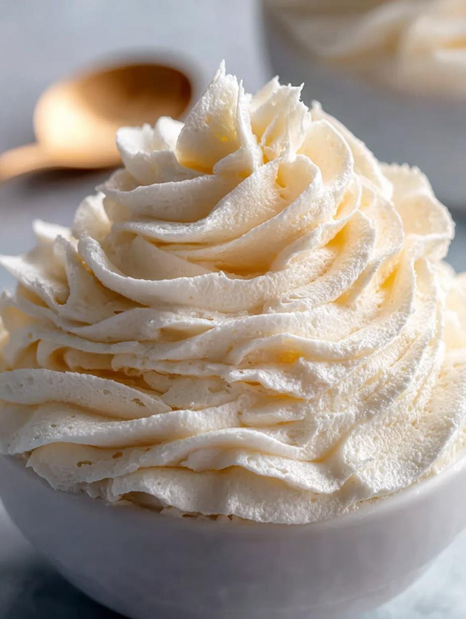 Irresistible All American Buttercream Frosting Recipe - All American Buttercream Frosting - additional detail