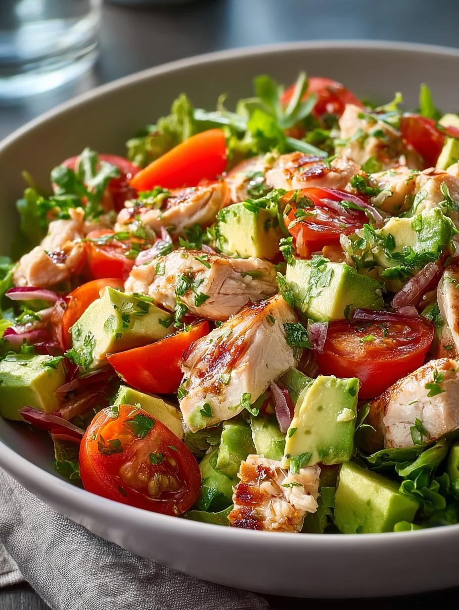 Avocado Chicken Salad: 5 Steps to a Healthy Delight - Avocado Chicken Salad - main visual representation
