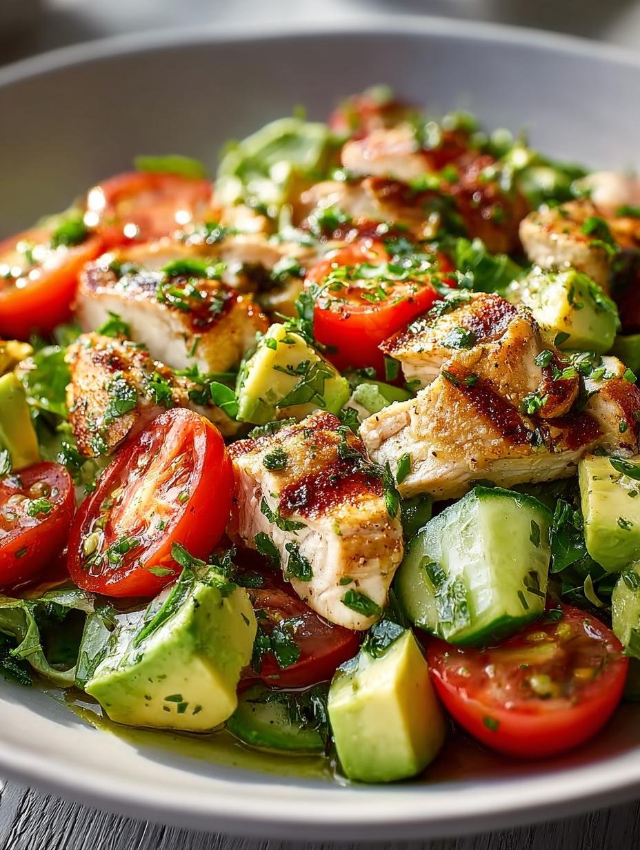 Avocado Chicken Salad: 5 Steps to a Healthy Delight - Avocado Chicken Salad - additional detail