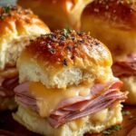 Baked Ham Cheese Sliders