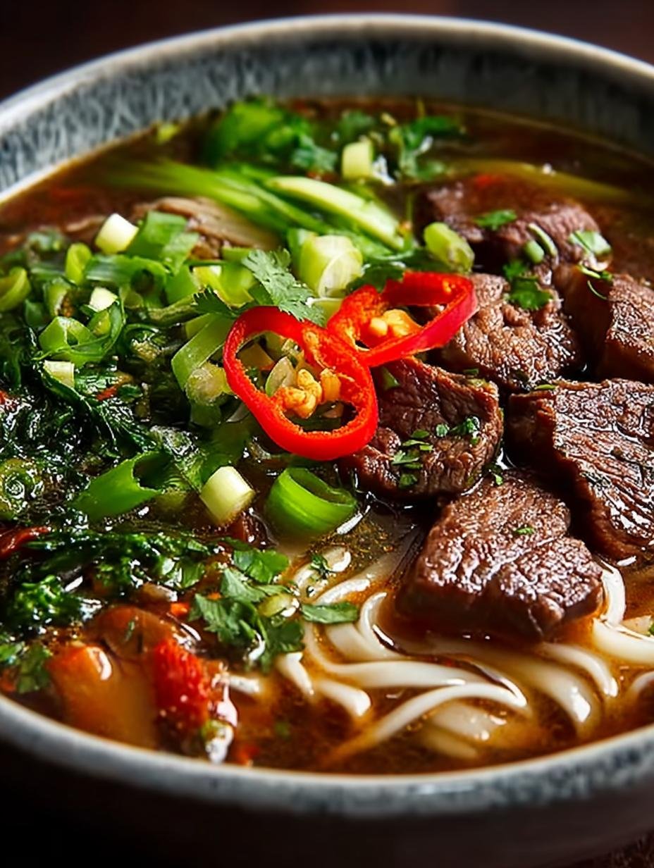 Beef Noodle Soup Lemongrass: 7 Steps to Comforting Flavor - Beef Noodle Soup Lemongrass - main visual representation