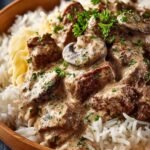 Beef Stroganoff