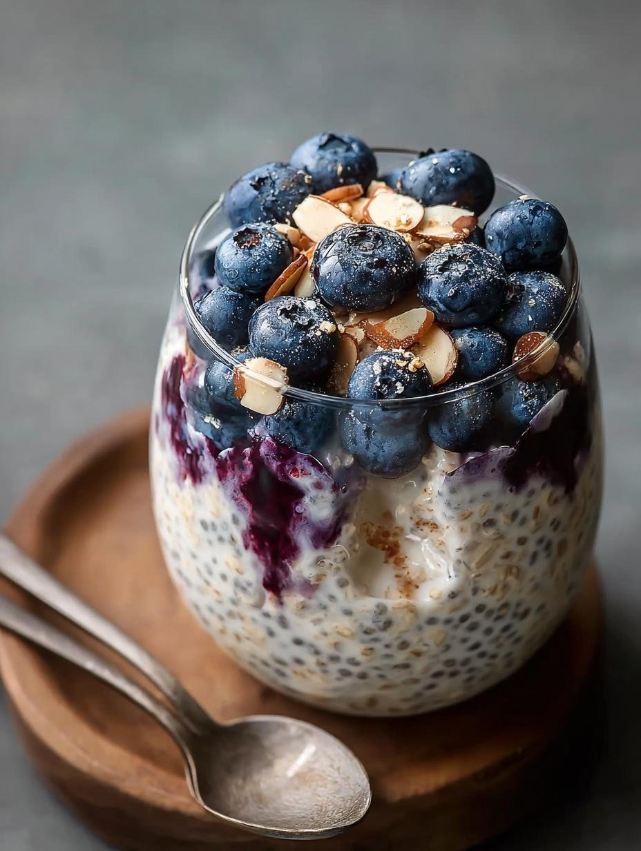 Blueberry Overnight Oats: 5 Simple Steps to a Delicious Breakfast - Blueberry Overnight Oats - main visual representation