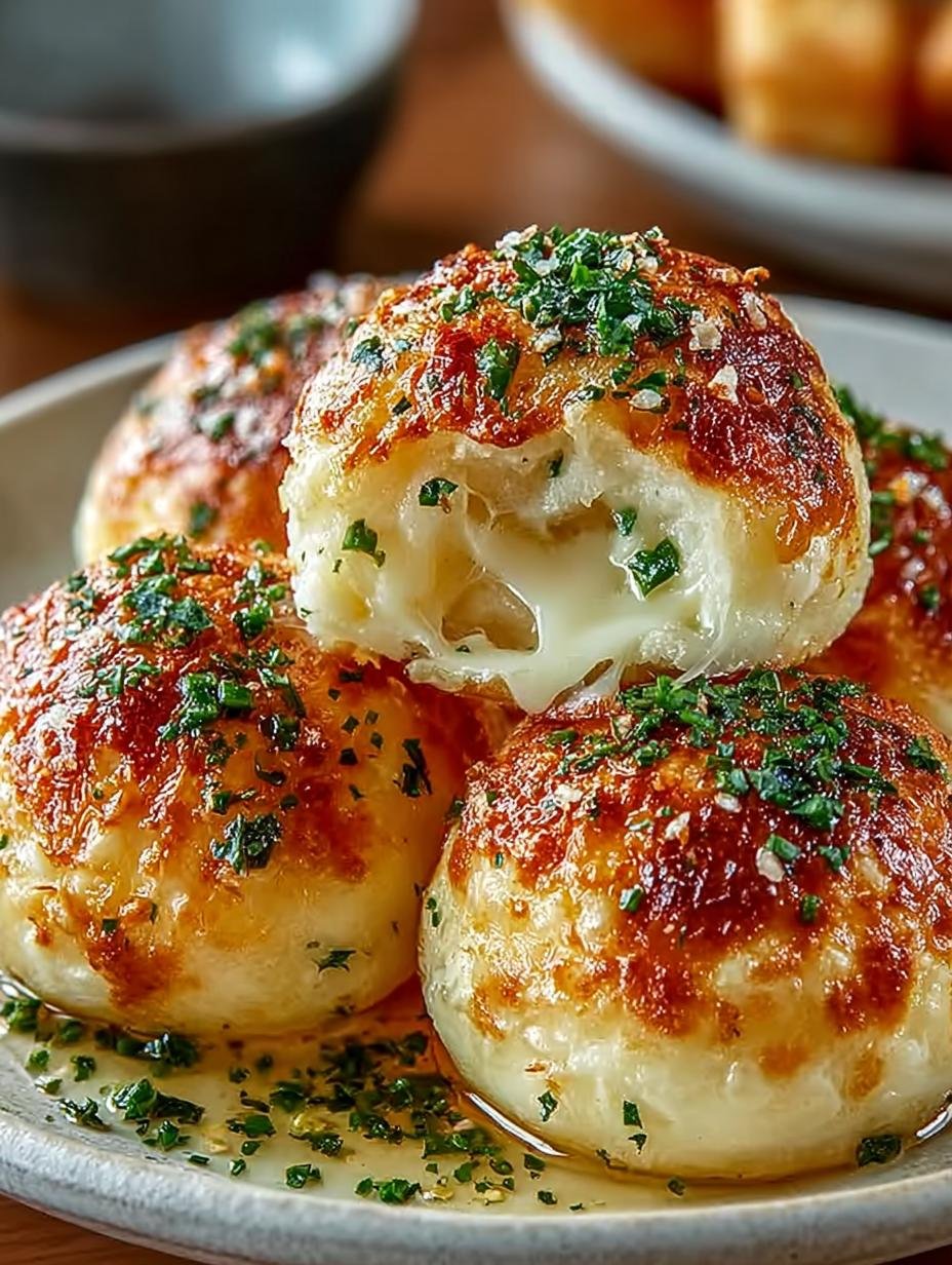 Buttery Garlic Cheese Bombs: 8 Irresistible Treats
