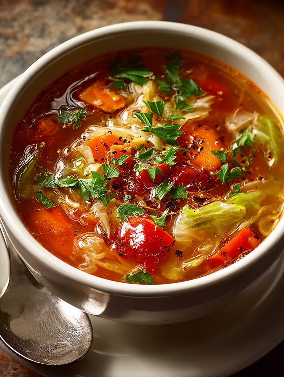 Hearty Cabbage Soup Recipe for Comforting Evenings - Cabbage Soup - main visual representation