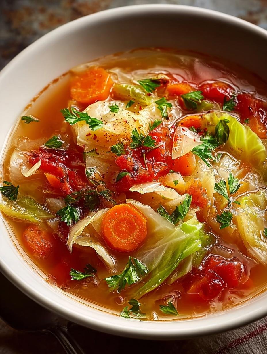 Hearty Cabbage Soup Recipe for Comforting Evenings - Cabbage Soup - additional detail
