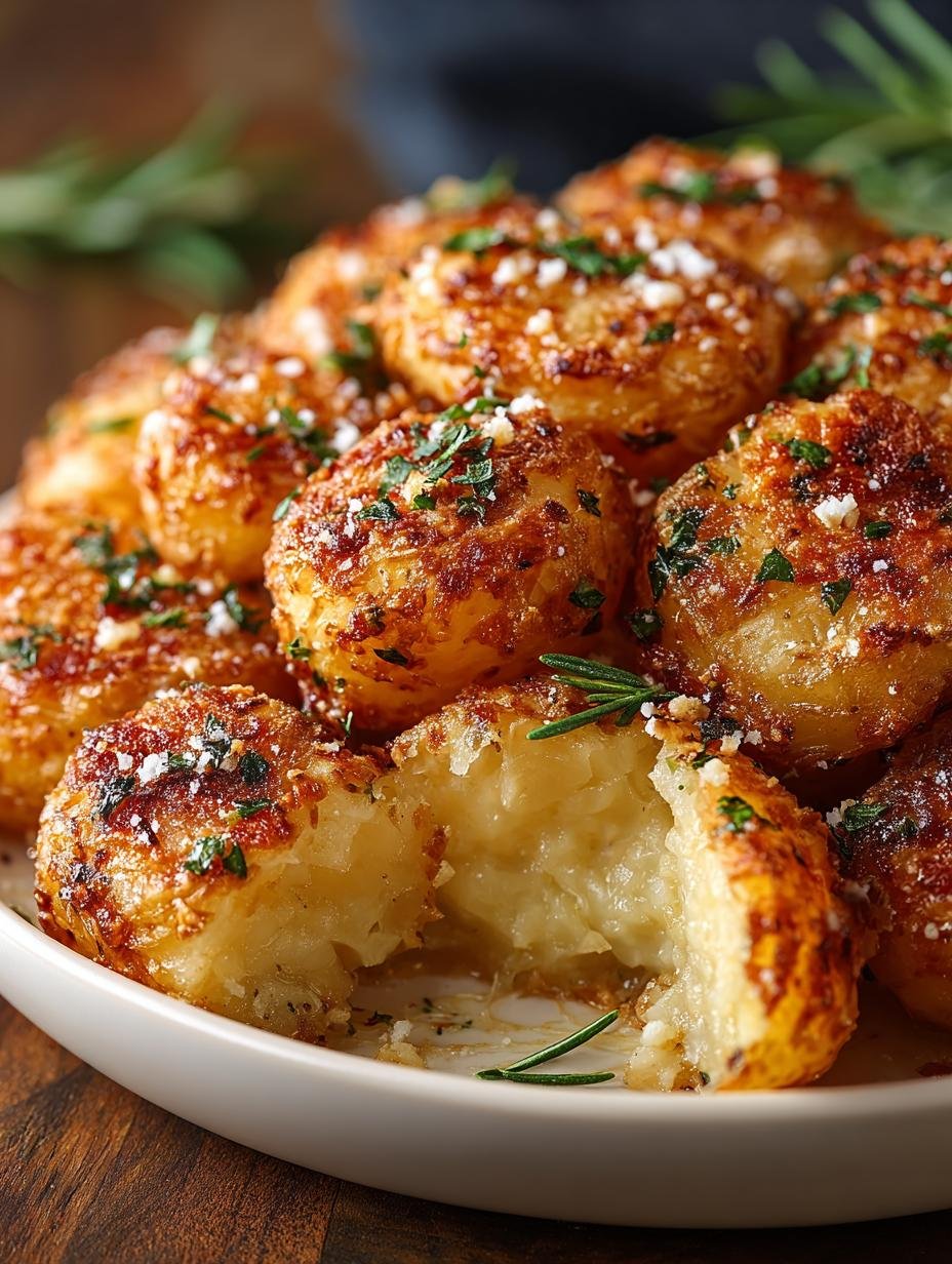 Cheesy Garlic Parmesan Potato Bliss in 35 Minutes