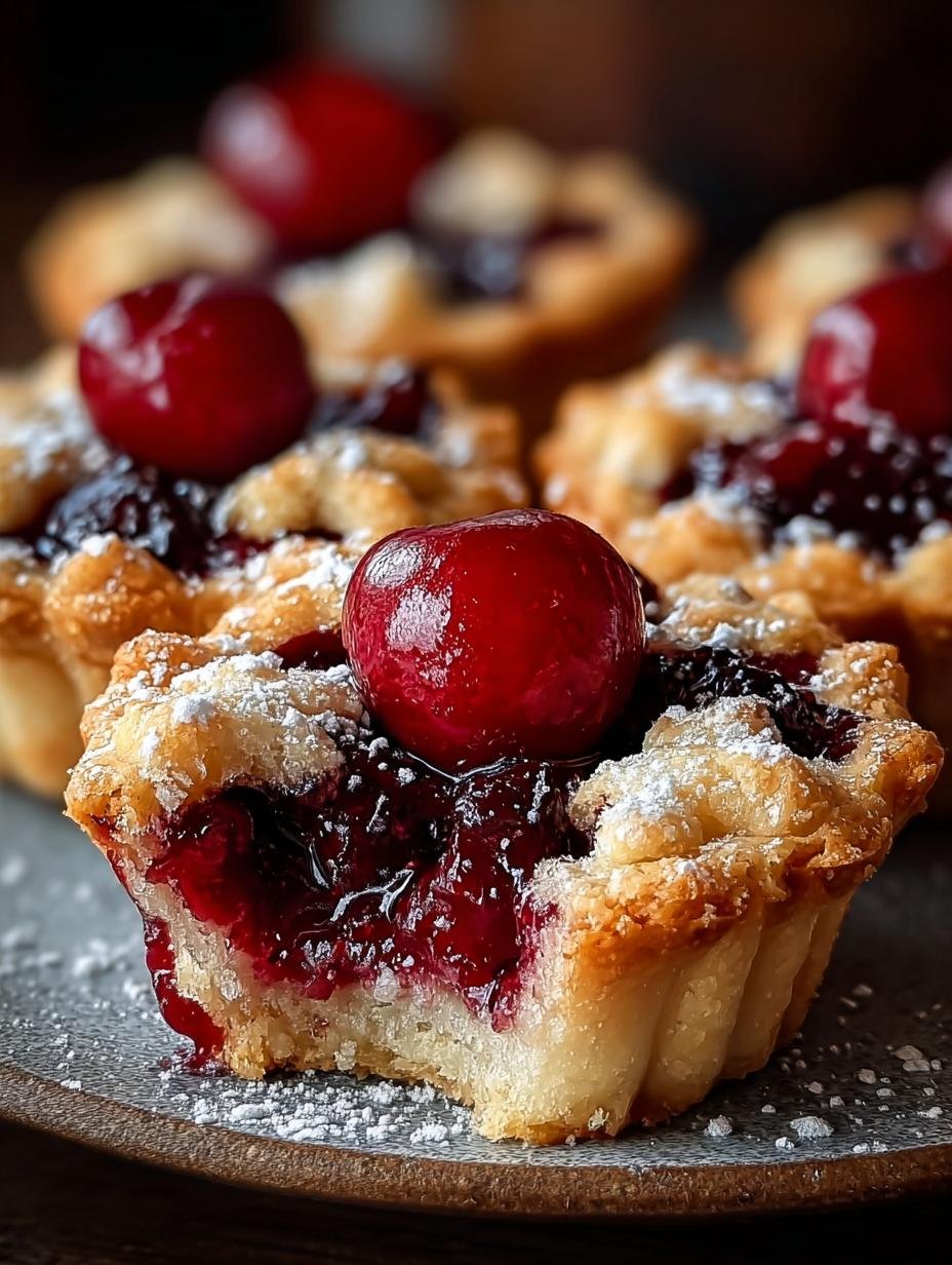 Quick Cherry Pie Bites: 12 Flaky Mini Desserts