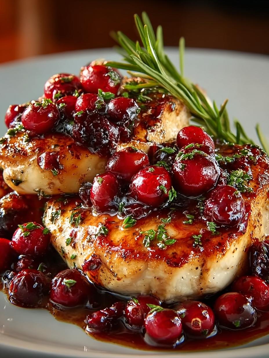 Delicious Cranberry Chicken Recipe for Cozy Dinners - Cranberry Chicken - additional detail