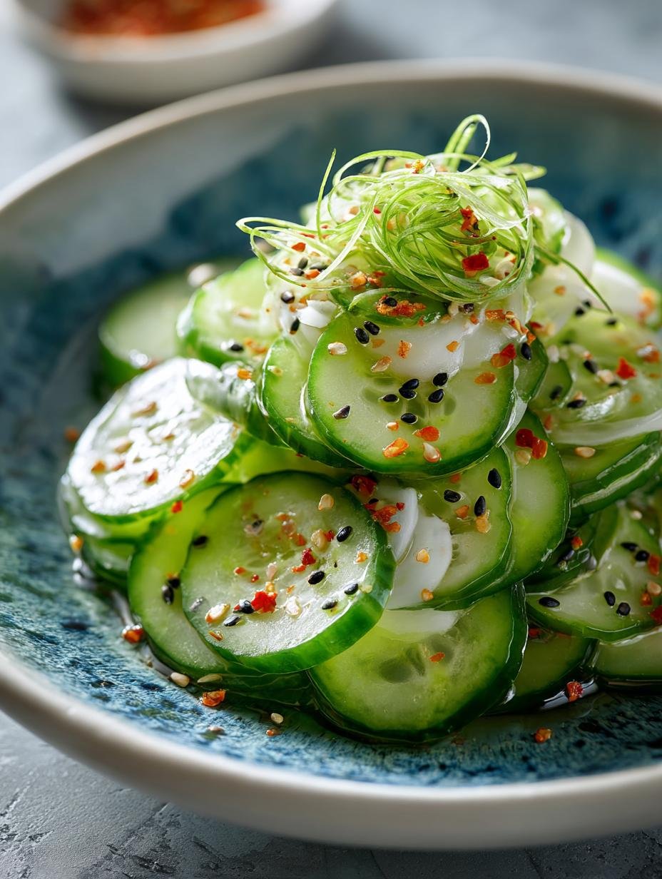 Creamy Asian Cucumber Salad: 5 Steps to Refreshing Delight - Creamy Asian Cucumber Salad - additional detail