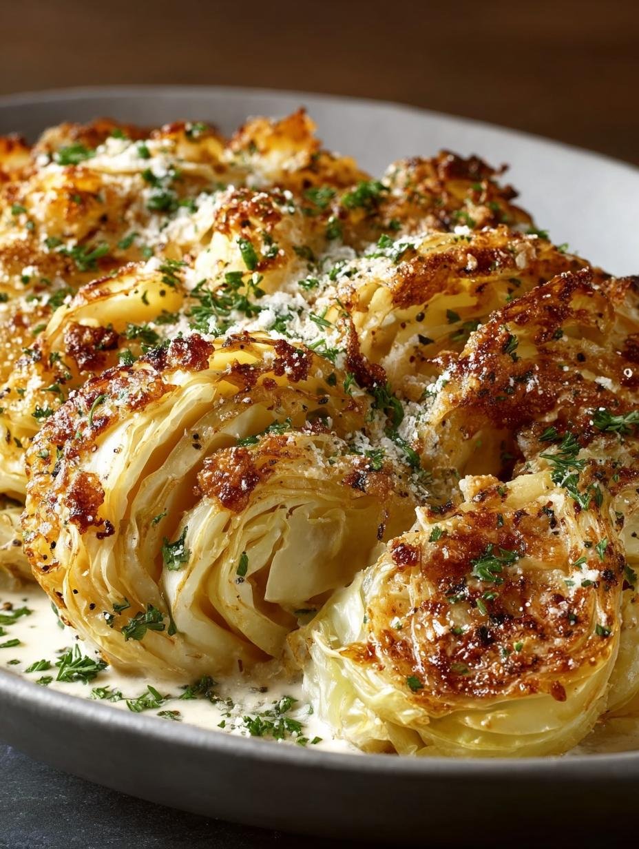 Creamy Garlic Parmesan Cabbage: 5 Easy Steps to Deliciousness