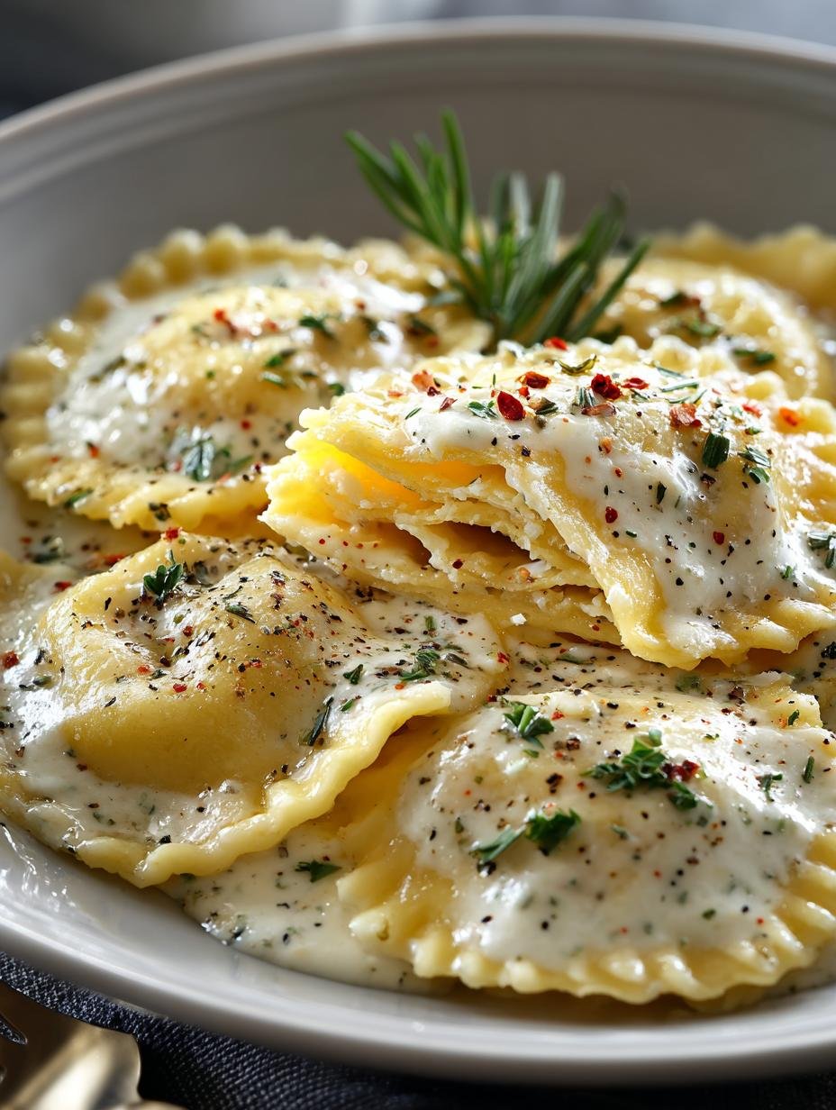 Creamy Ravioli Sauce That Will Make You Savor Every Bite