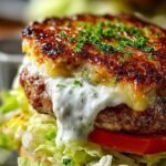 Crispy Cabbage Burger