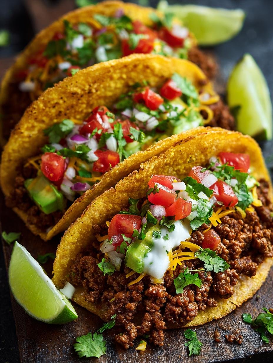 Crispy Ground Beef Tacos: 5 Tips for Perfectly Golden Tacos - Crispy Ground Beef Tacos - additional detail