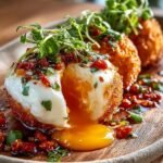 Fried Burrata with Spicy