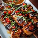 Grilled Asian Chicken Skewers