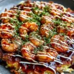 Japanese Shrimp Okonomiyaki