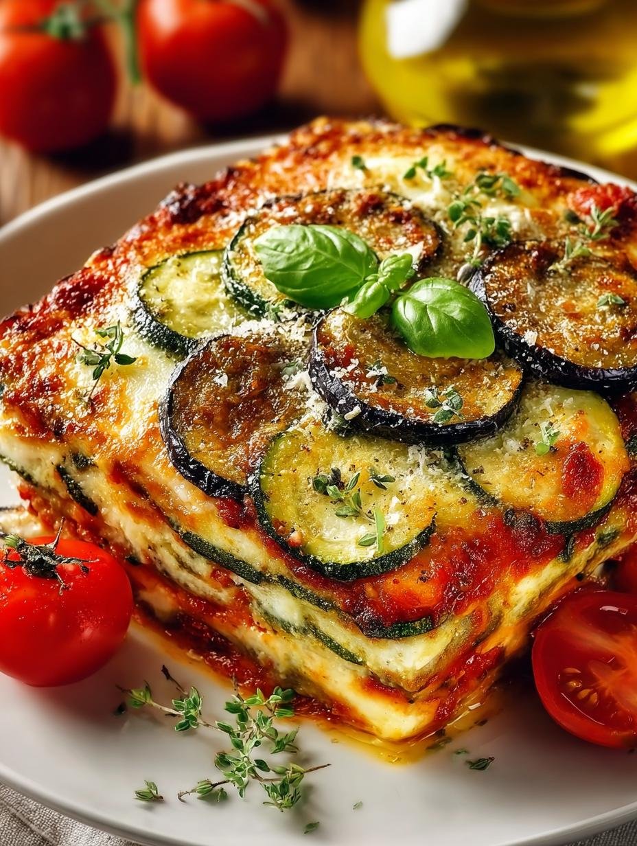 Layered Eggplant Zucchini Lasagna: 5 Comforting Layers