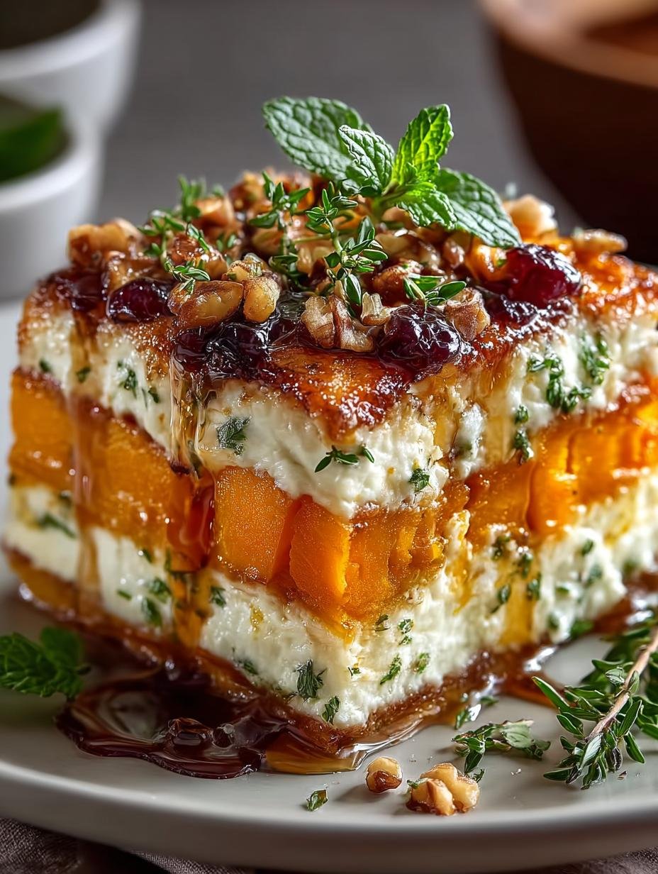 Delicious Layered Sweet Potato Butternut Lasagna Recipe