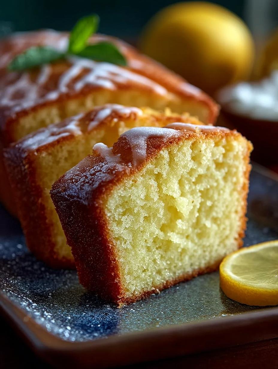 Meyer Lemon Pound Cake