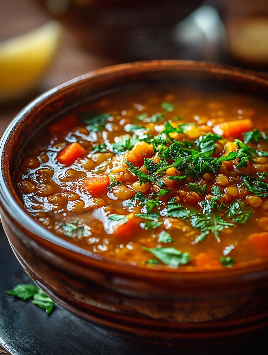 Moroccan Lentil Soup: 7 Reasons to Love This Hearty Dish - Moroccan Lentil Soup - main visual representation