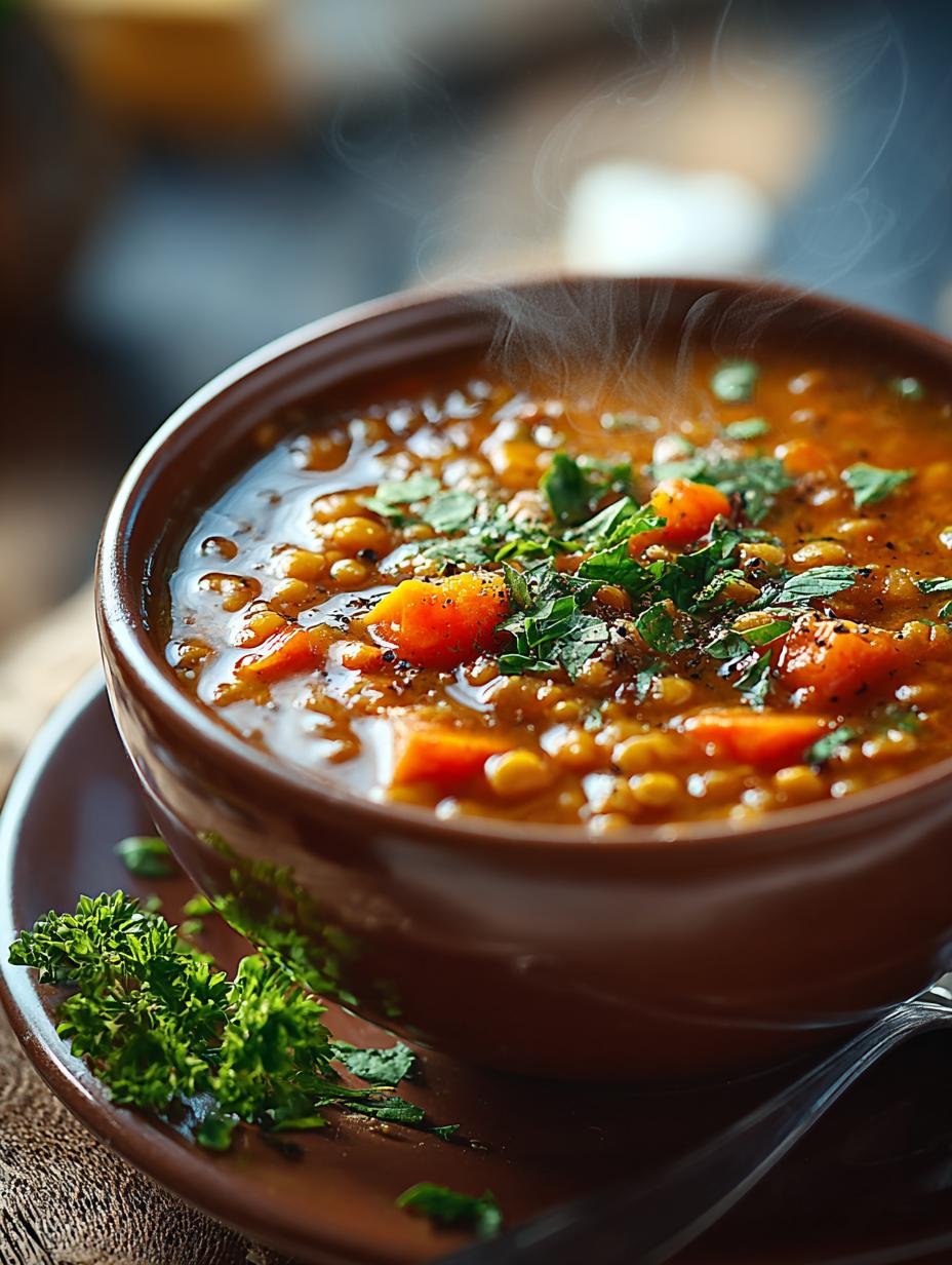 Moroccan Lentil Soup: 7 Reasons to Love This Hearty Dish - Moroccan Lentil Soup - additional detail