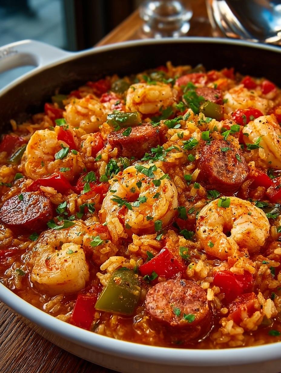 One Pot Cajun Jambalaya: A Spicy Southern Delight - One Pot Cajun Jambalaya - main visual representation