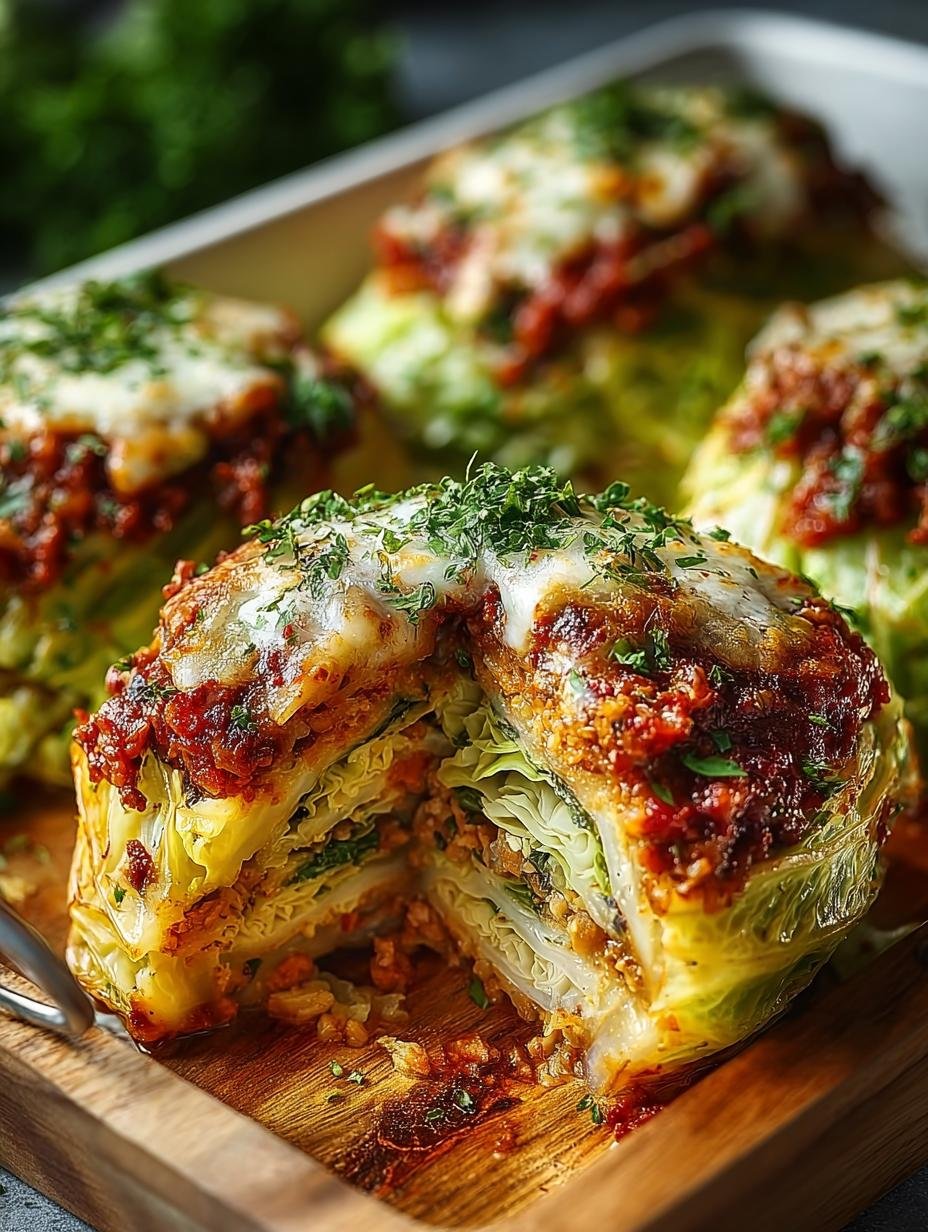 Oven Baked Cabbage Burgers: 10 Reasons to Love Them - Oven Baked Cabbage Burgers - additional detail