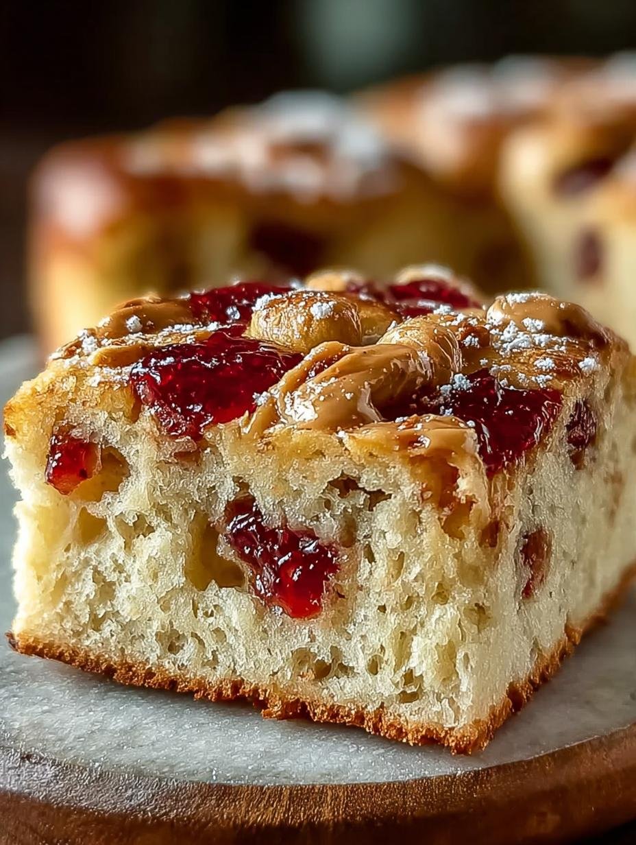 Delicious Peanut Butter Jelly Focaccia Recipe to Enjoy