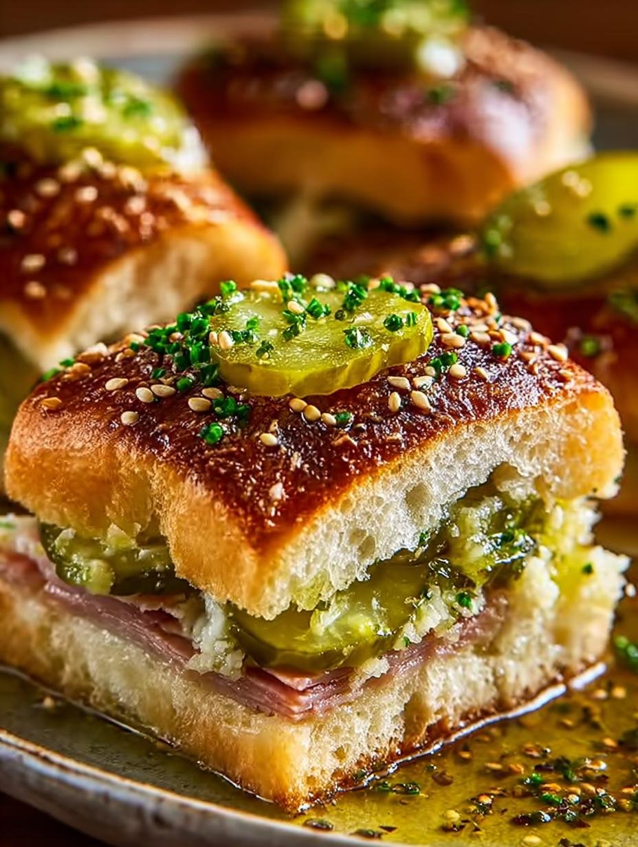Pickle Garlic Butter Cuban: 12 Sliders You’ll Love