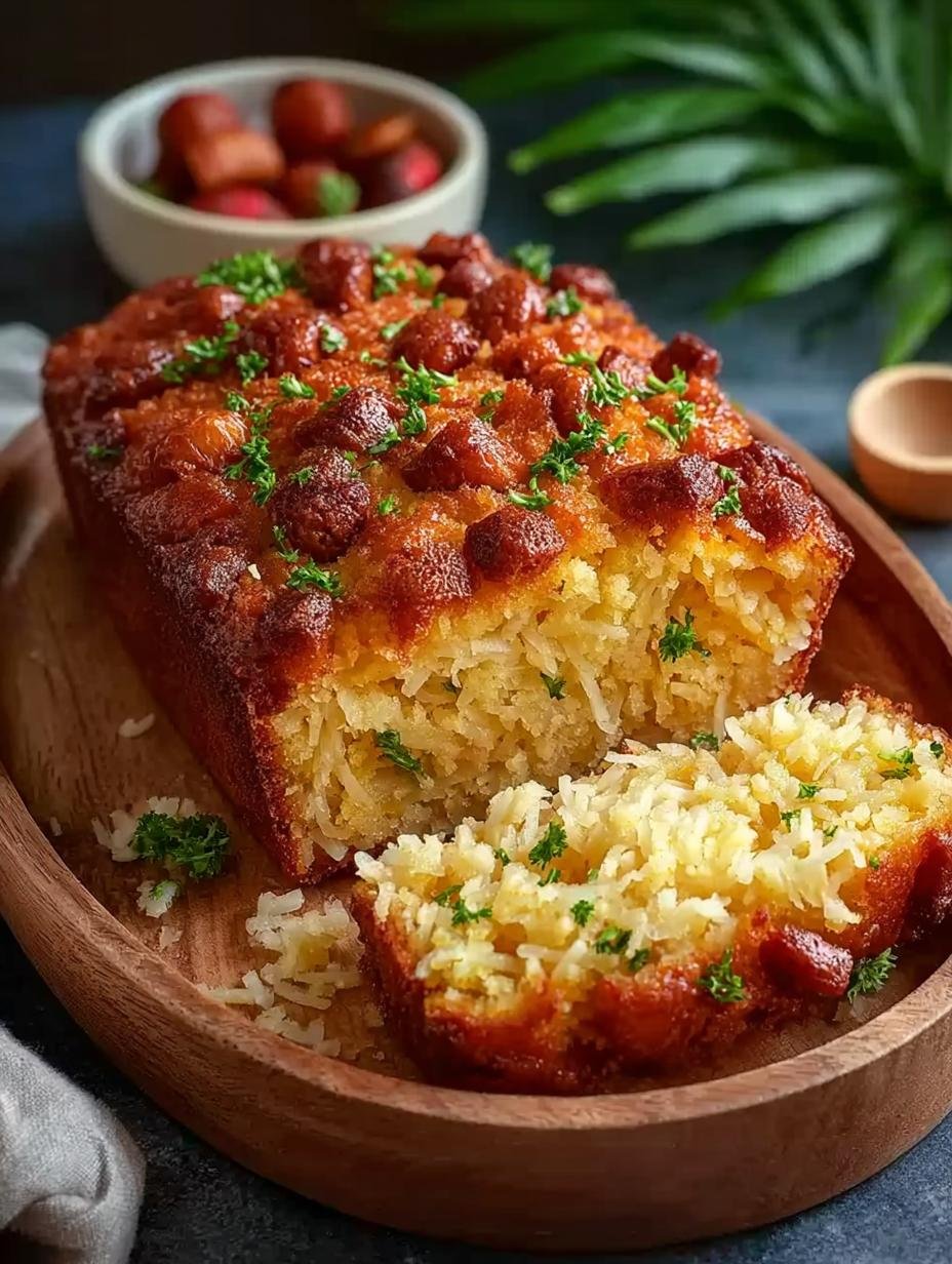 Irresistible Pineapple Coconut Bread Recipe with 5 Steps - Pineapple Coconut Bread - main visual representation