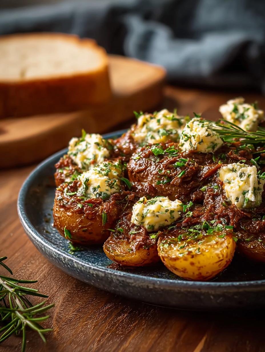 Slow Cooker Garlic Butter Beef: 8 Hours to Flavorful Bliss - Slow Cooker Garlic Butter - additional detail