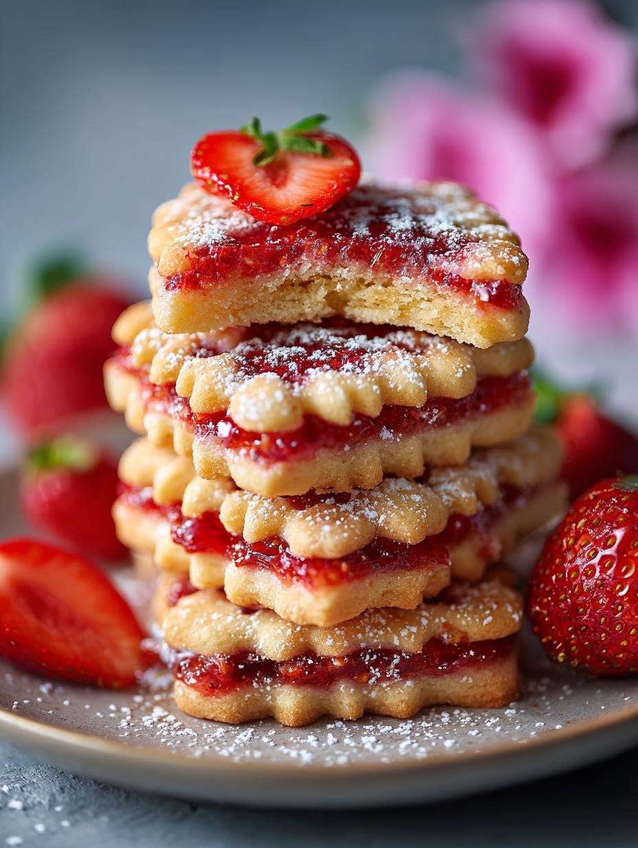 Strawberry Shortbread Cookies Deliciously Sweet Treats - Strawberry Shortbread Cookies Deliciously - main visual representation