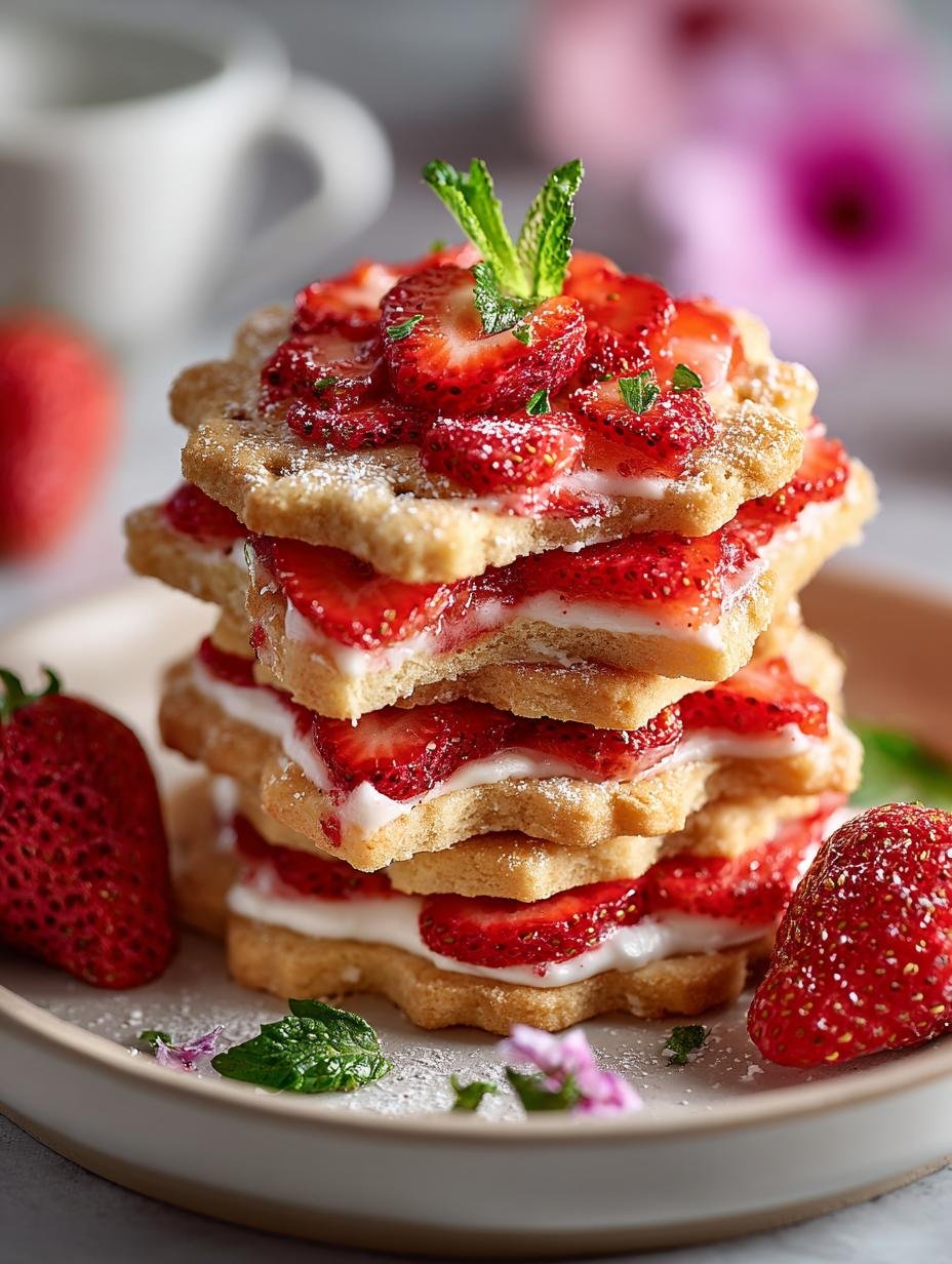 Strawberry Shortbread Cookies Deliciously Sweet Treats - Strawberry Shortbread Cookies Deliciously - additional detail