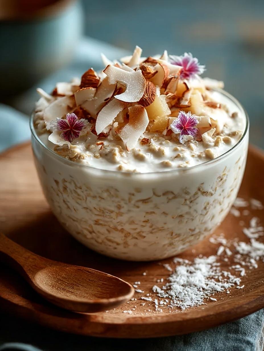 Tasty Coconut Cream Oats for a Delicious Breakfast