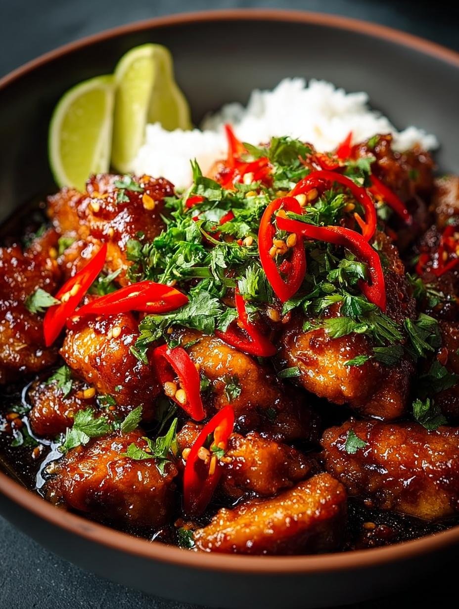 Delicious Thai Sweet Chili Chicken in 20 Minutes - Thai Sweet Chili Chicken - main visual representation