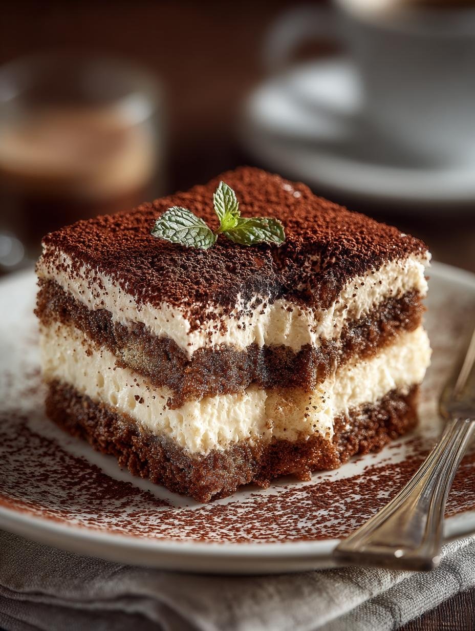 Tiramisu Chocolate Layer Cake: 10 Delightful Layers - Tiramisu Chocolate Layer Cake - additional detail
